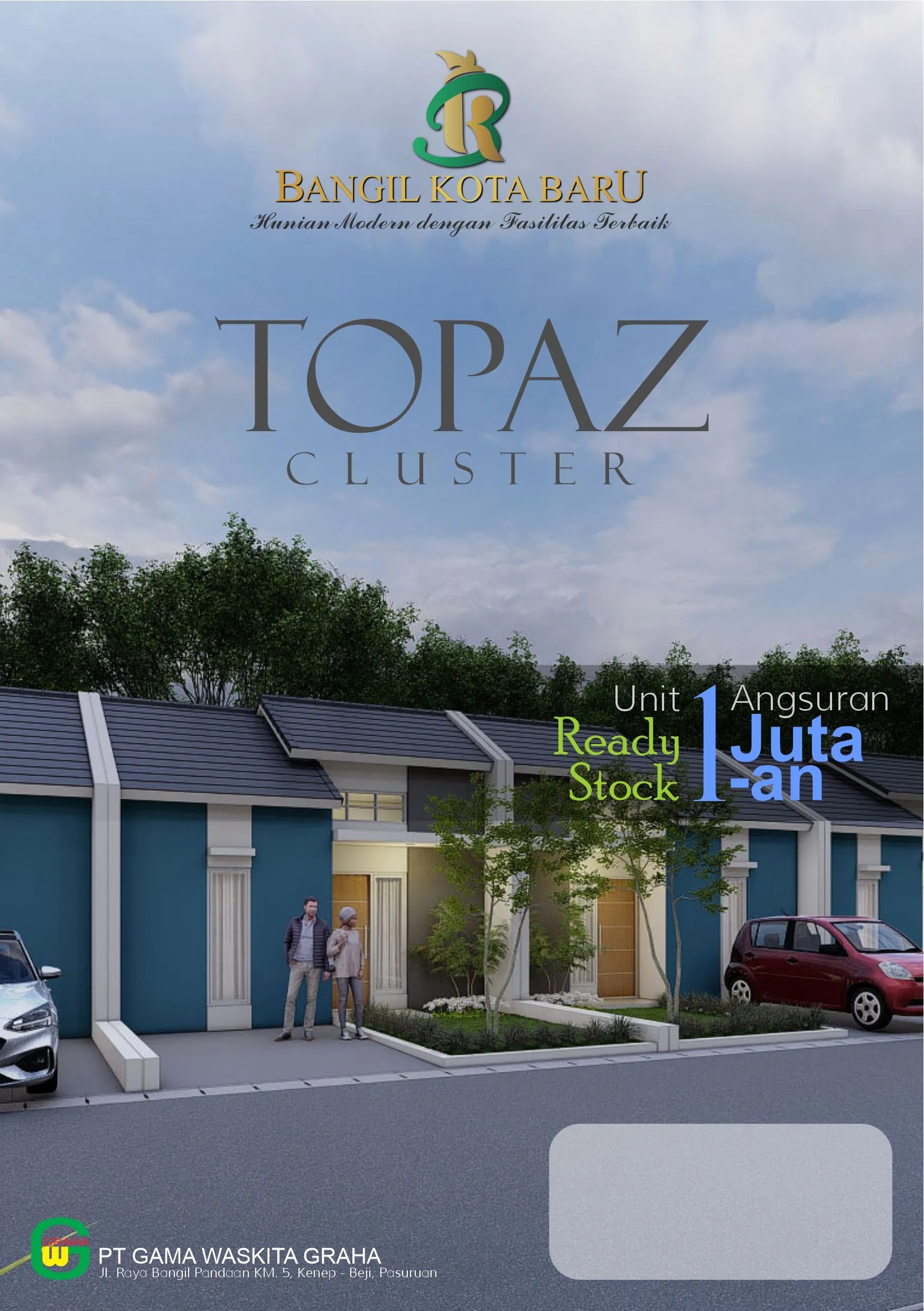 Promo Beli Rumah Murah 1 Juataan di Bangil Kota Baru Pasuruan